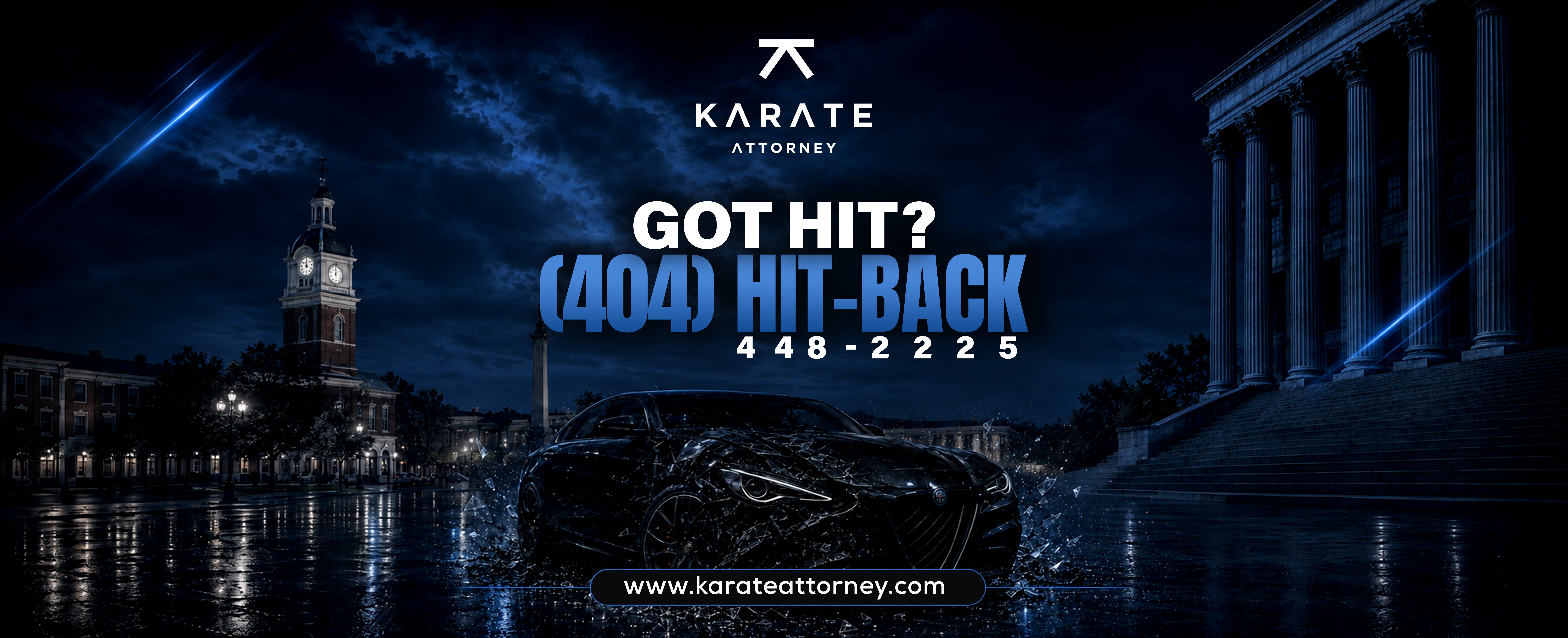 Karate Attorney billboard campaign