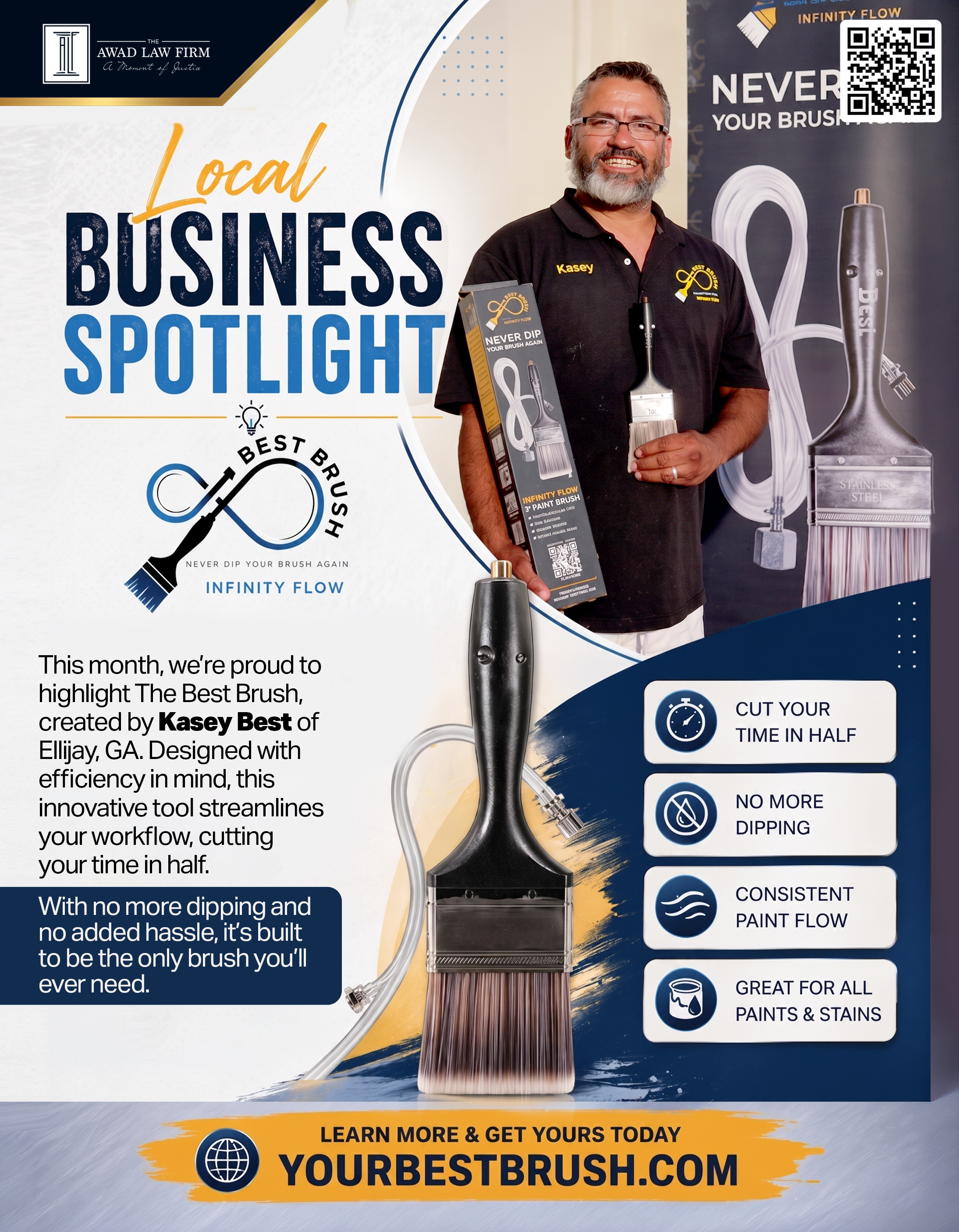 Local business spotlight feature