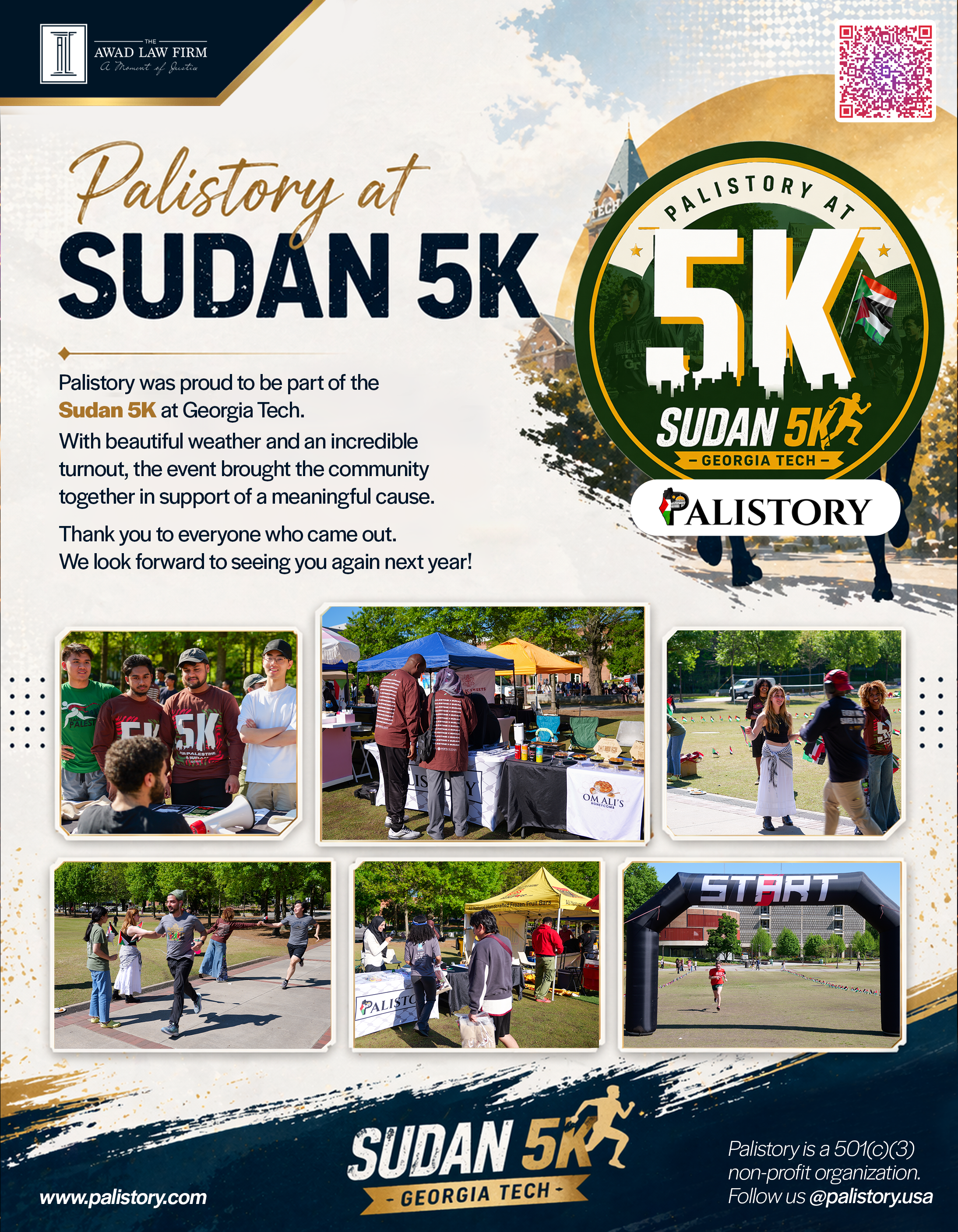 Palistory Sudan 5K community event editorial