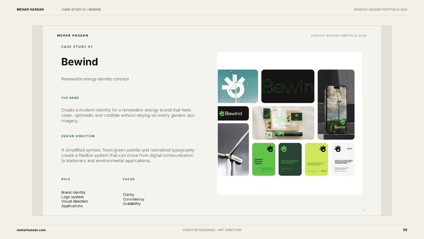 Page 5 of Mehar Hassan Creative Portfolio 2026