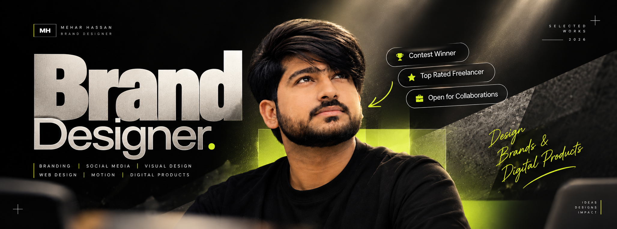 Mehar Hassan — Brand Designer