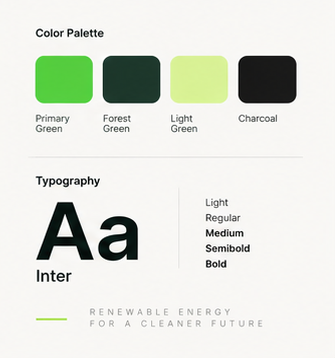 Bewind Brand Palette and Typography Specifications