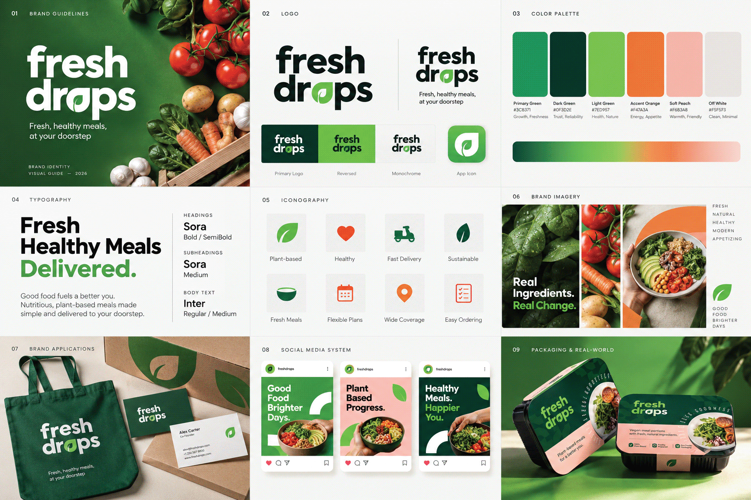 Fresh Drops Complete Brand Architecture