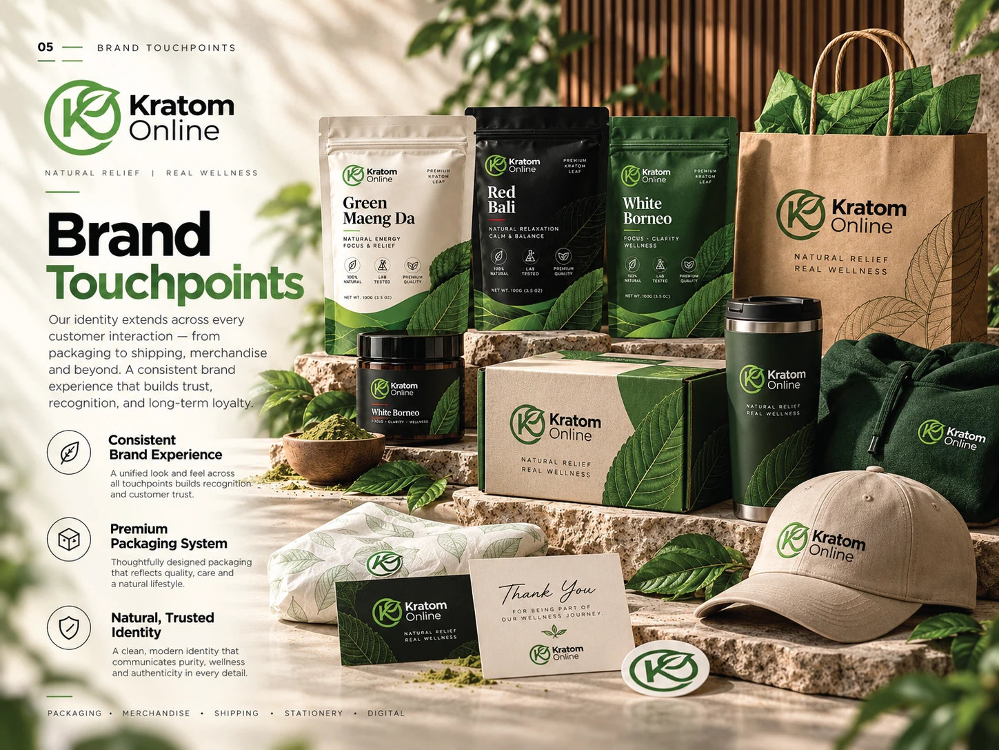 Kratom Online Master Packaging Presentation