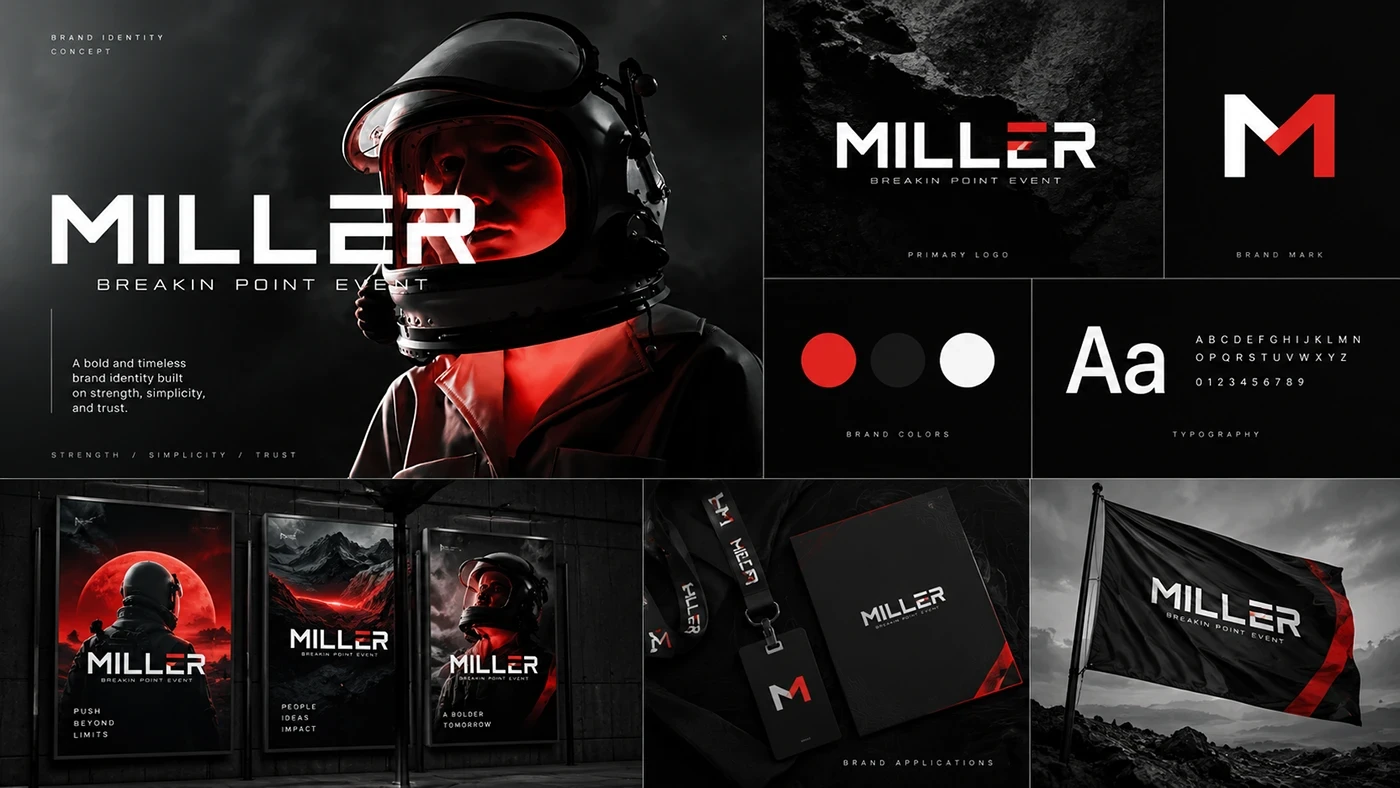 MILLER Event Signage & Collateral