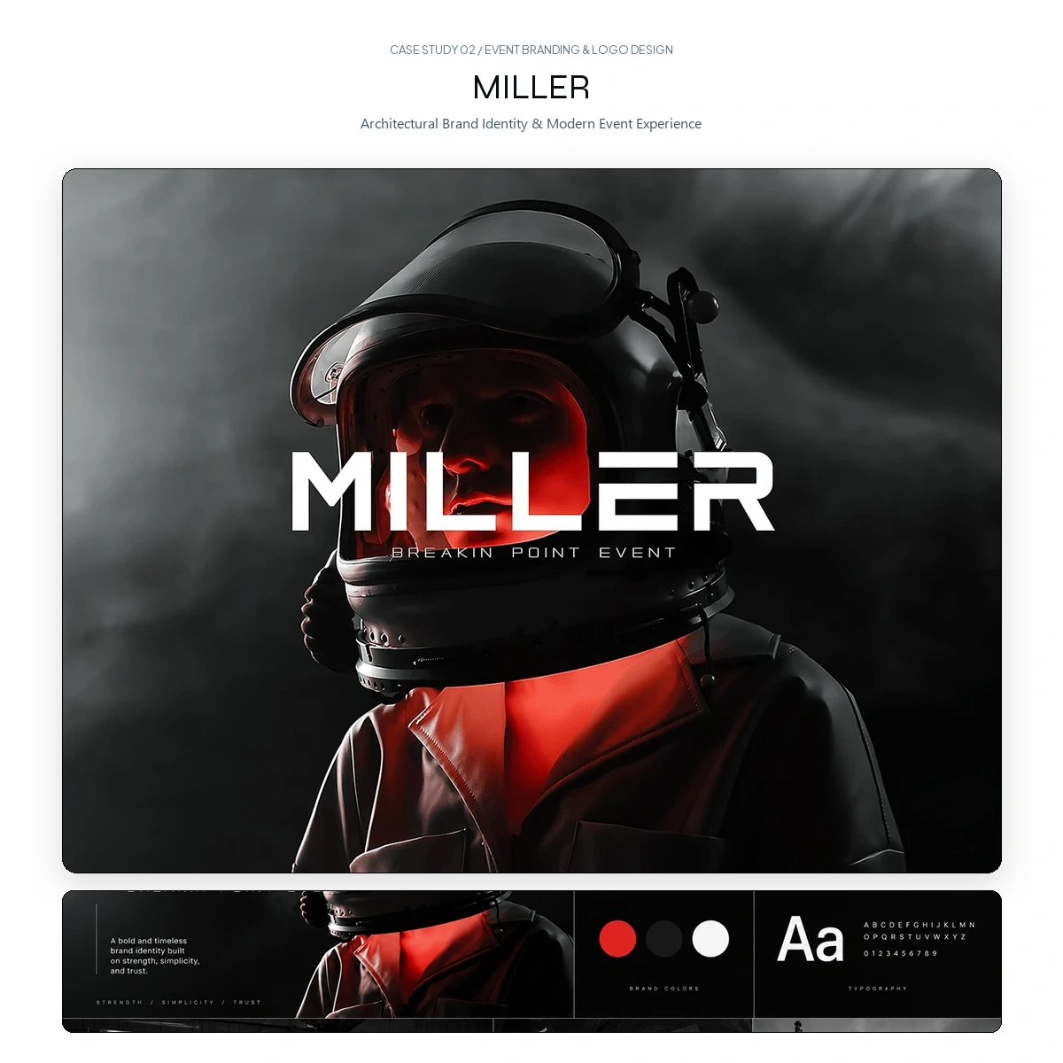 MILLER Event Branding & Logo Design