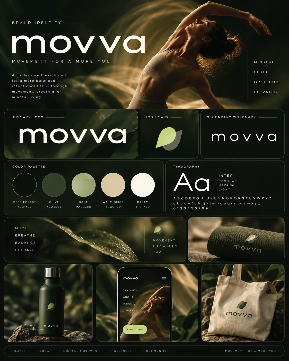 MOVVA Studio Posters & Lifestyle Brand Assets