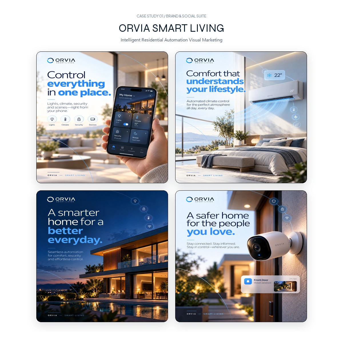 Orvia Smart Living Social Campaign