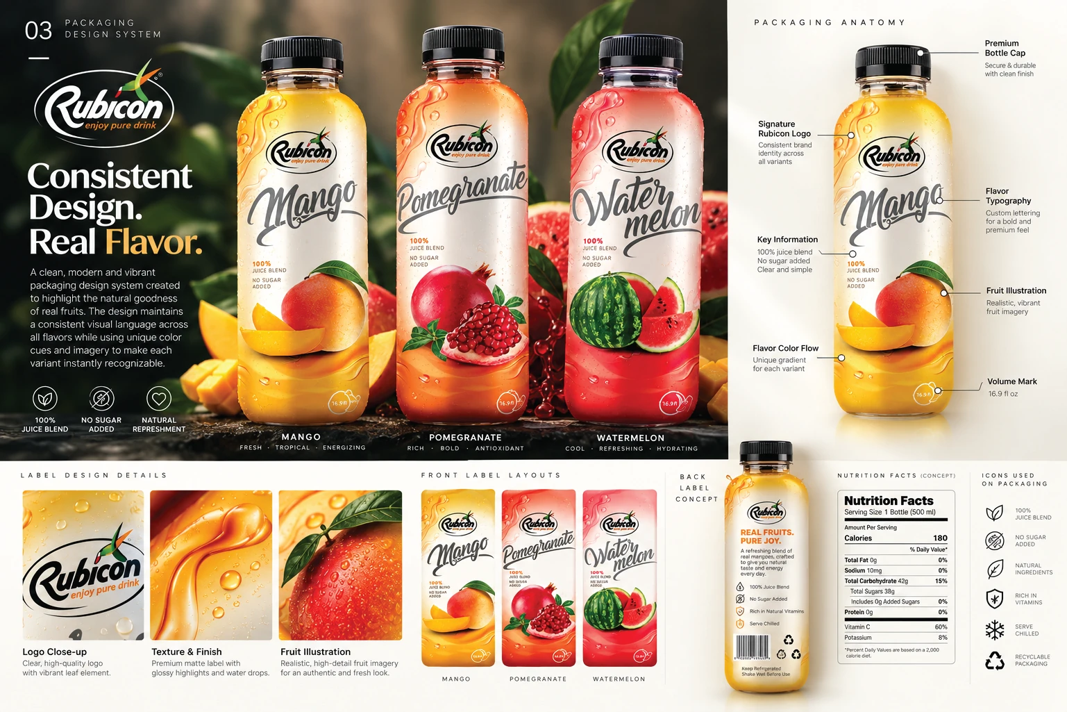 Rubicon Mango and Lychee Flavor Editions