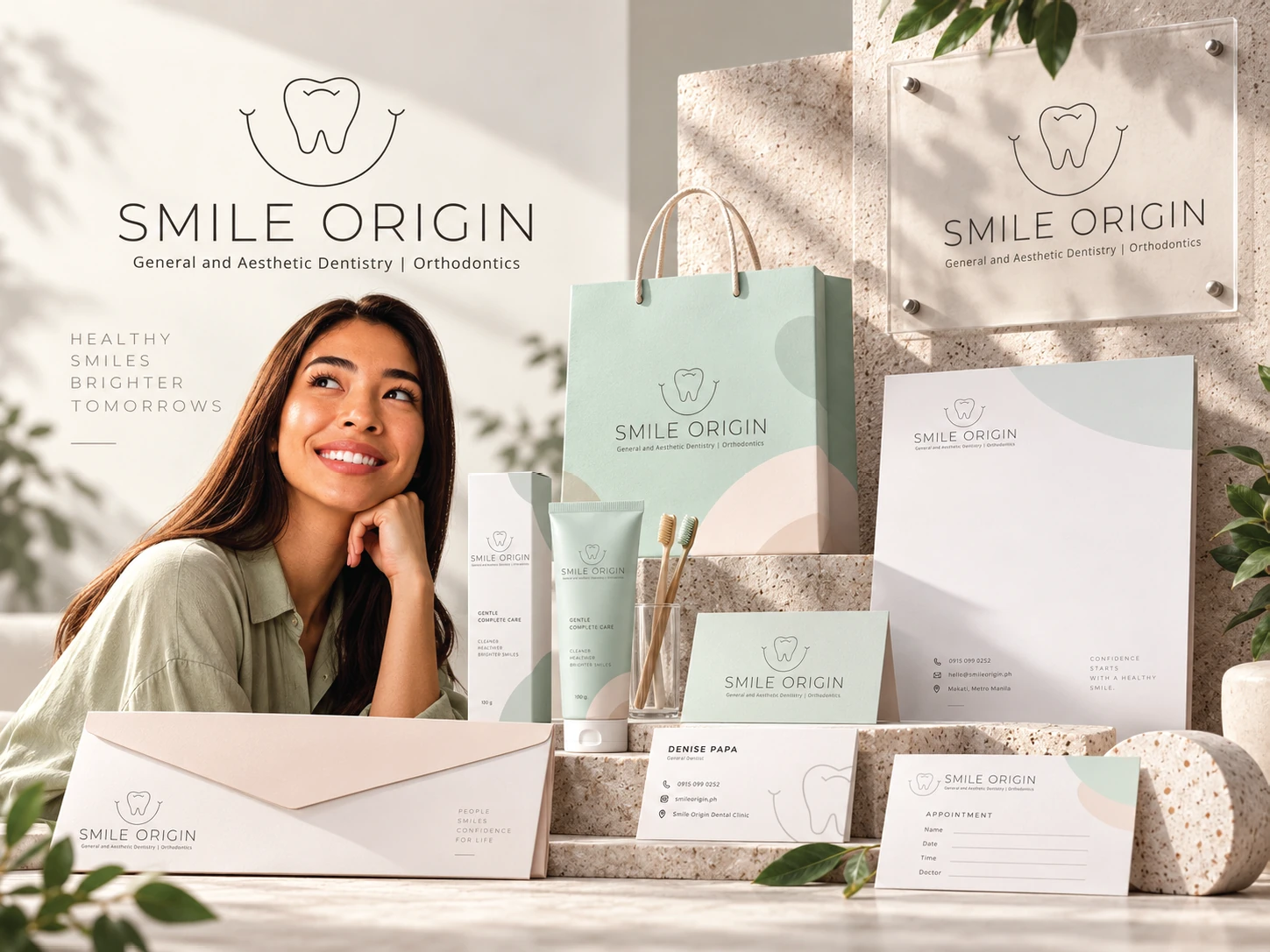 Smile Origin Brand Identity & Social Showcase