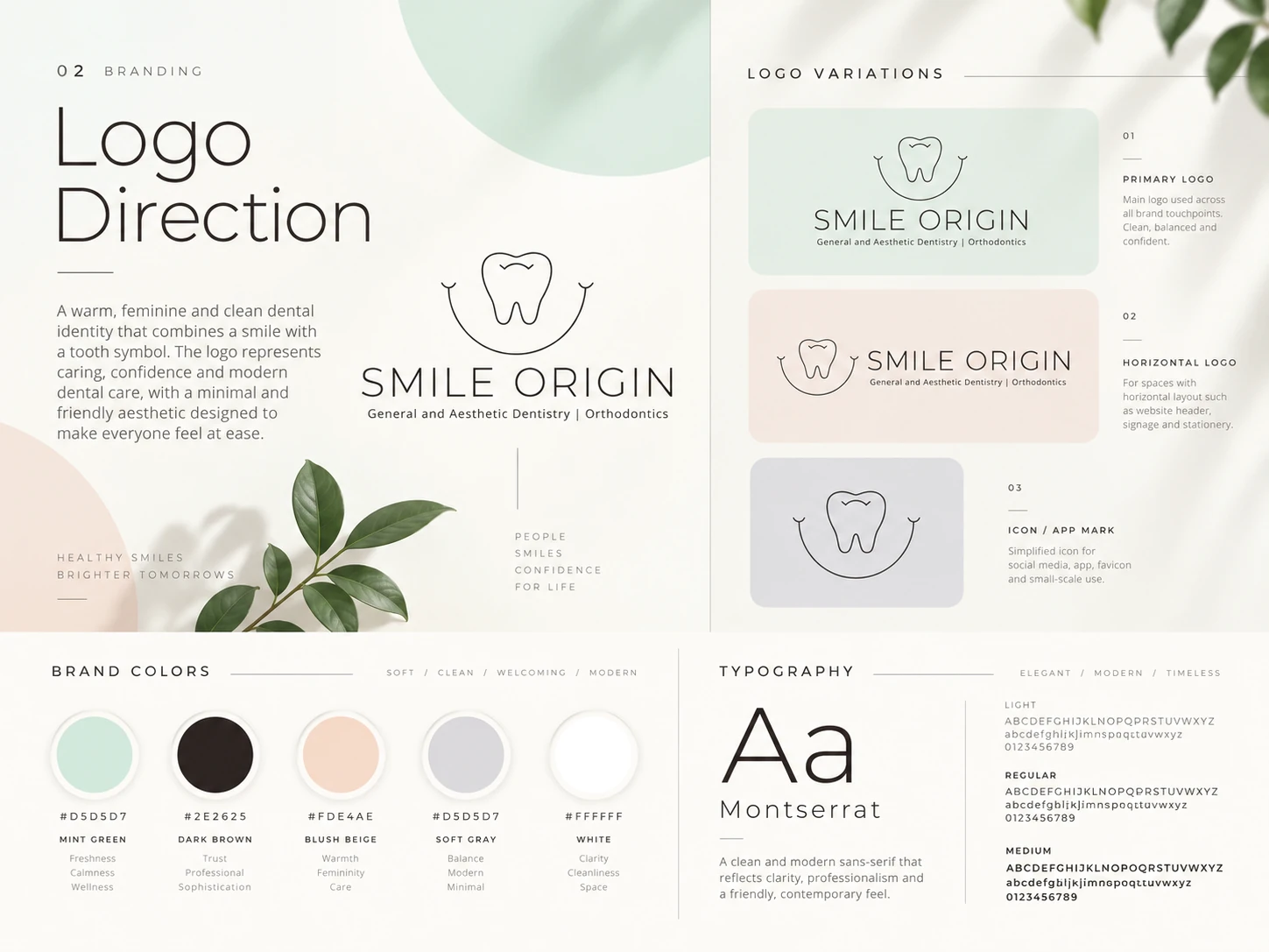Smile Origin Social Media & Typography System