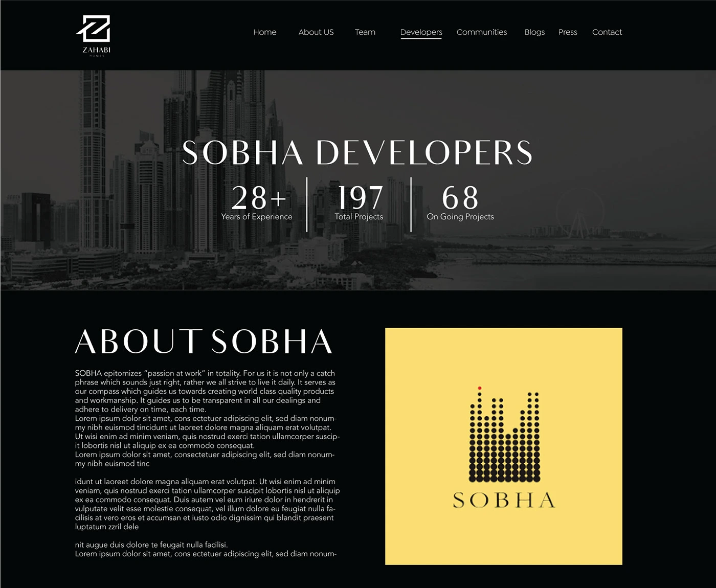 Zahabi Homes Mobile Viewports & Design System